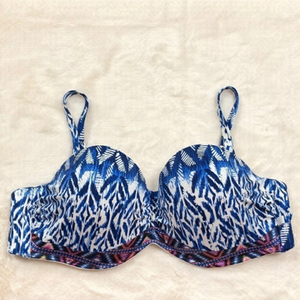 La Vie en Rose Aqua Bikini Top
